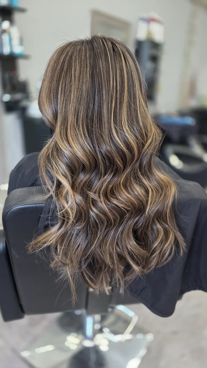 Trabajo de color y acabado con ondas. Trabajo de Nails Spa by Ela.